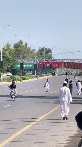Road block 🤣#islamabad#block#protest #fypシ゚ 