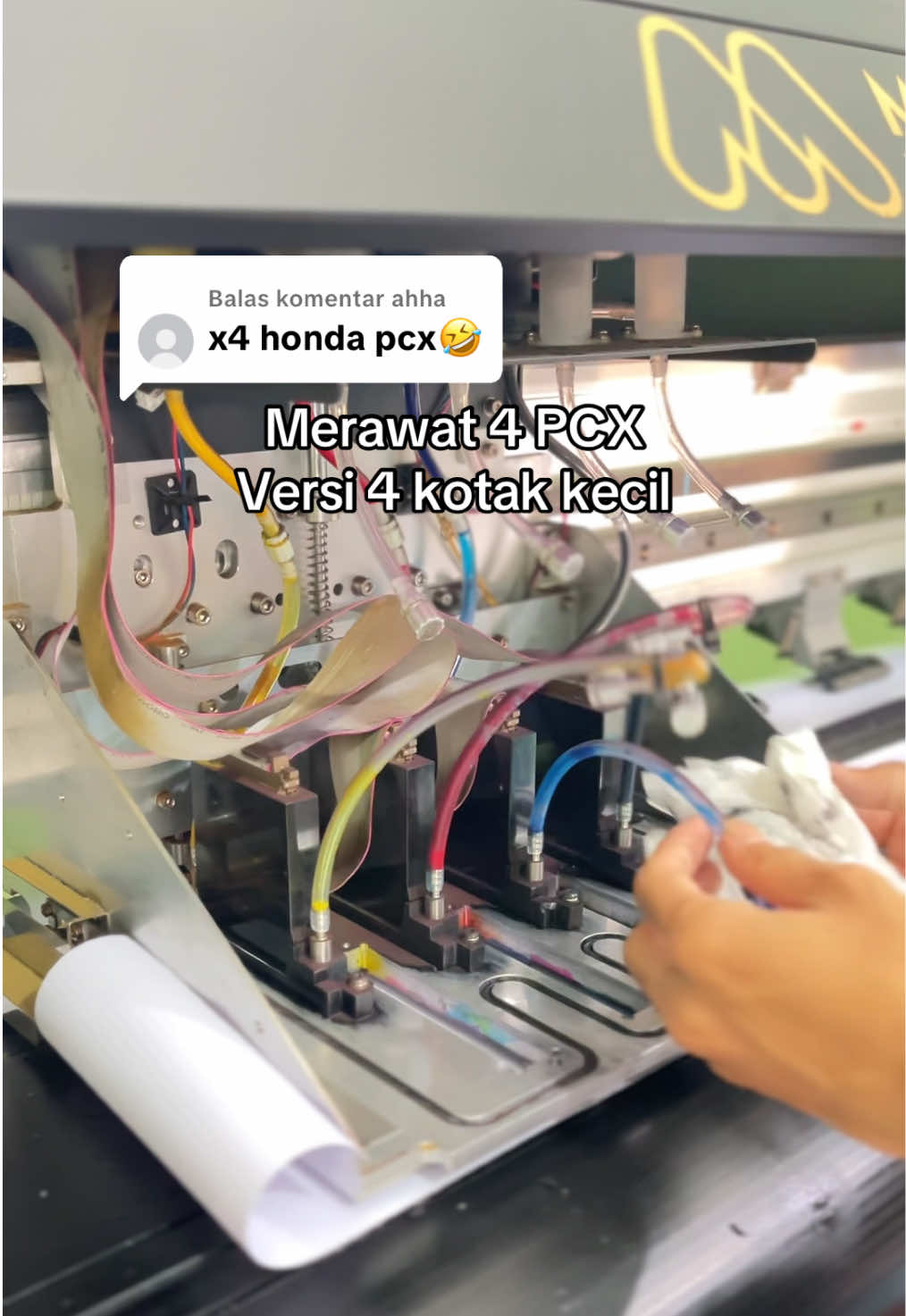 Membalas @ahha merawat printhead #cetakbannertemanggung #percetakantemanggung #temanggung 
