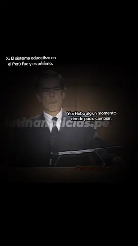 Un Fragmento de la gran propuesta de MVLL, que pudo cambiar la realidad de sistema educativo de nuestro país. #política #mariovargasllosa #educación #discurso  #debates 