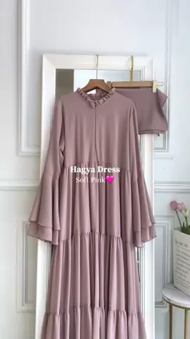 REKOMENDASI ABAYA SOFT PINK🩷HAGYA ABAYA CAKEP PWOLL😍 CO YUU✨🛒🛍️⁣ #fyp #dress #dresssimple #dresslebaran #softpink 