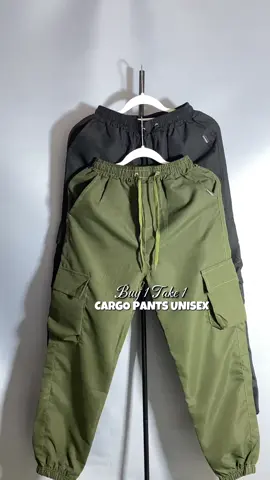Cargo pants unisex buy 1 take 1 #cargopants #pants #unisexpants #casualpants #buy1take1pants 