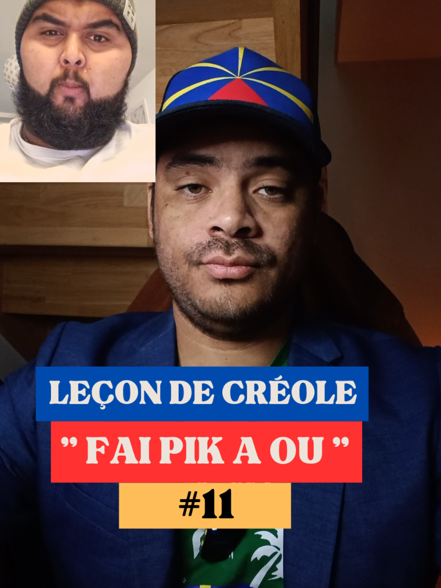 Leçon de Créole du jour. Tu souhaites apprendre le Réunionnais ? Tu compte t'installer à la Réunion ? Être un vrai 974 ? Tu es au bon endroit ! #974🇷🇪🇷🇪 #974 #iledelareunion  #pourtoi #prt 
