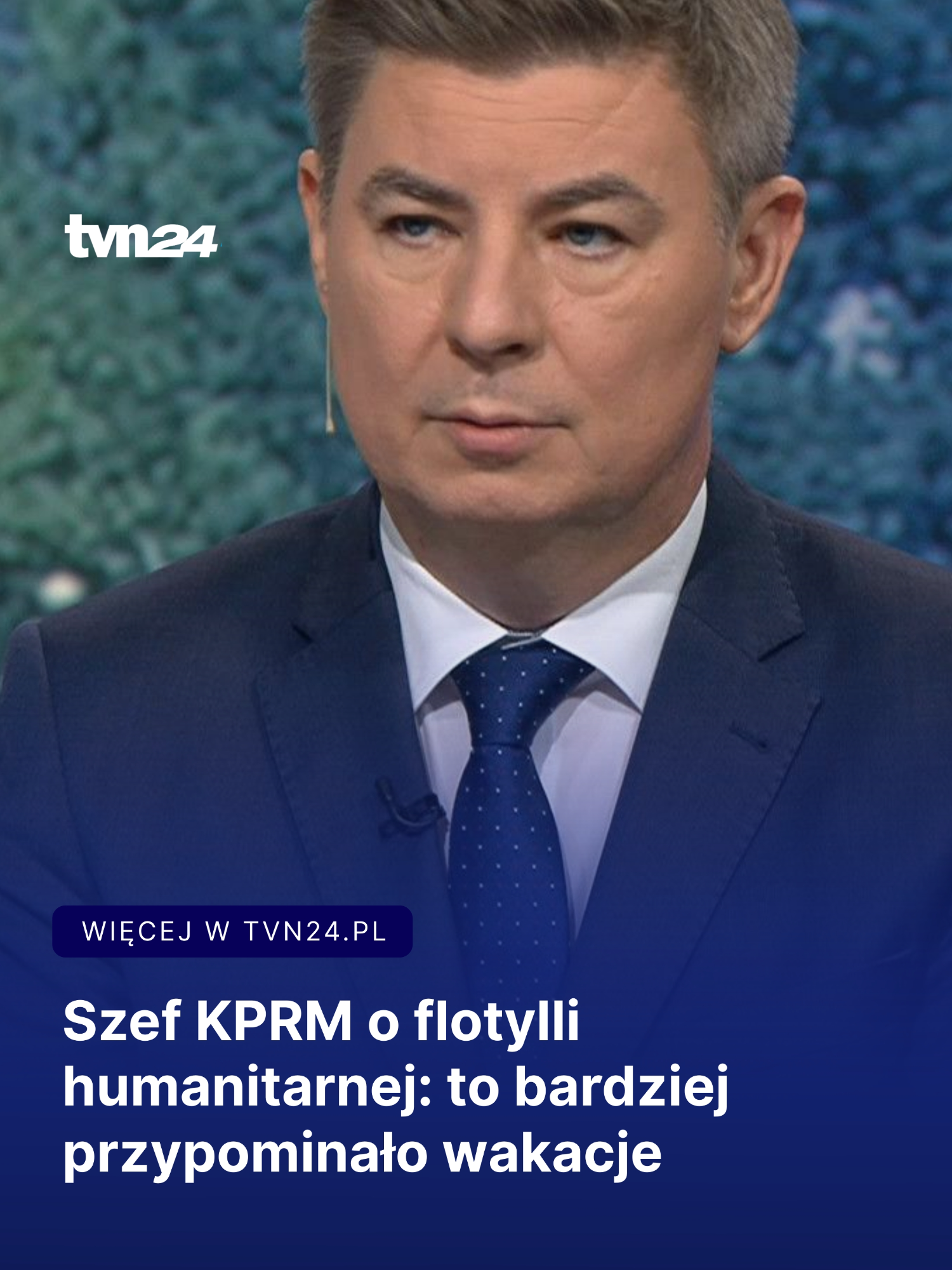 Szef KPRM Jan Grabiec komentował w 
