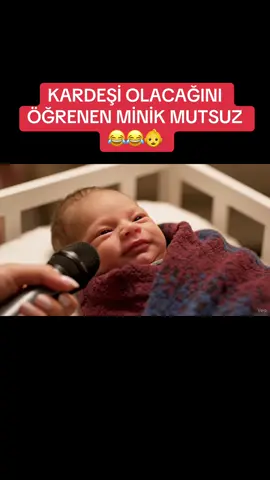 Kardeşi Olacağını Öğrenen Minik Mutsuz 😂👶  #keşfetbeniöneçıkar #bebekvideolari #shortfilm #keşfetedüş 
