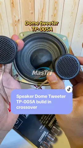 Speaker dome tweeter TP-005A build in crossover sampai 500 watt, buruan checkout  !!  #tweeter #dometweeter #speakertweetermobil #tp005a #tweetermobil 