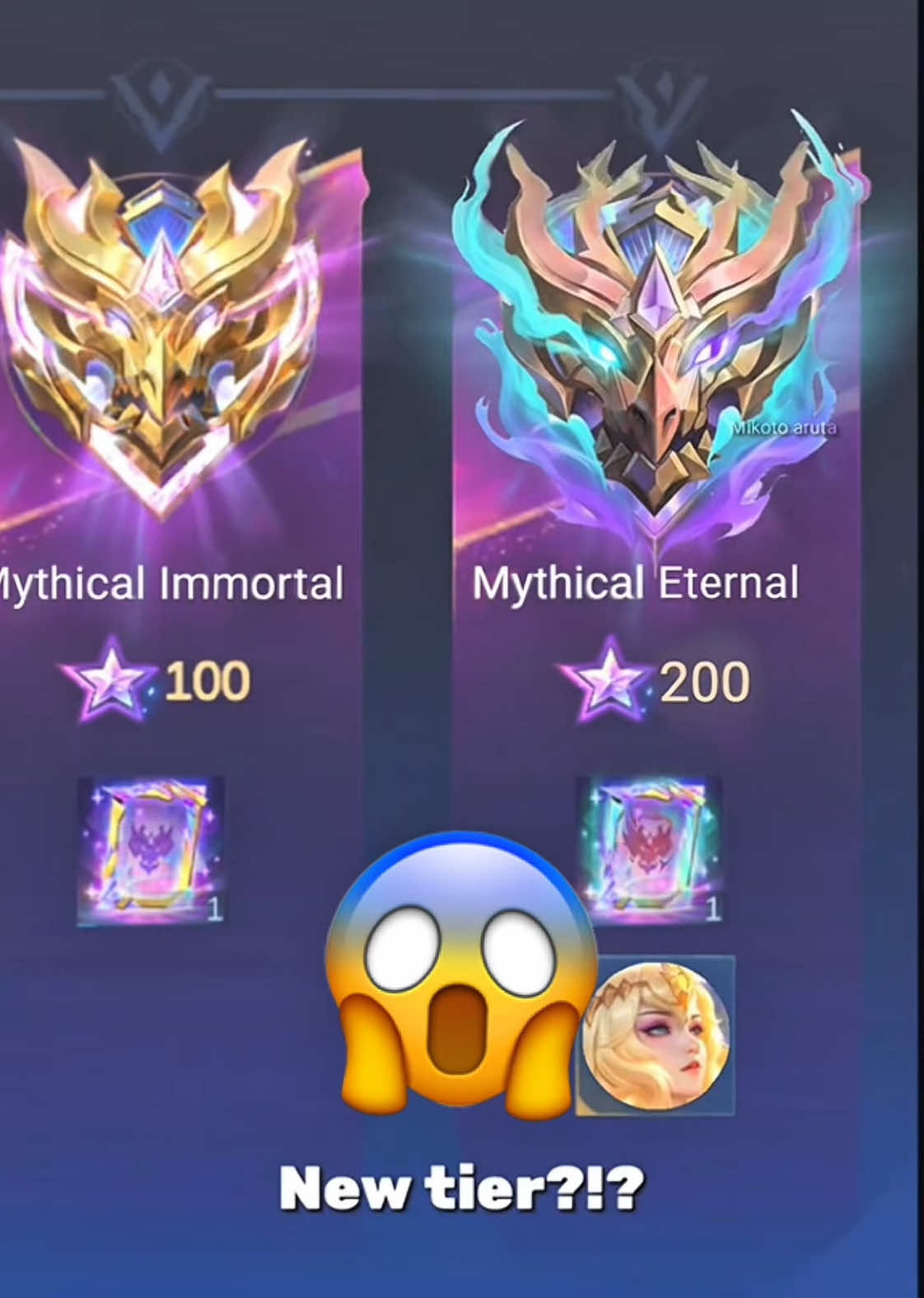 MLBBแรงค์ใหม่โคตรเท่ #mobilelegends #mlbb #fyp #เทรนด์วันนี้ 