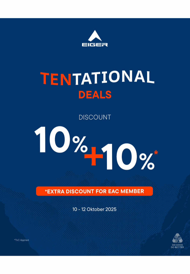 Langsung mampirr yukkkkk🔥 Ke EIGER STORE PASURUAN  📍Jl Kh Wahid Hasyim Ruko Nusantara No. 01 Kebonsari, Kec. Panggungrejo, Kota Pasuruan