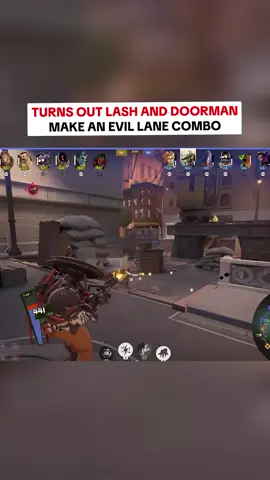 Turns out Lash and Doorman make an evil lane combo Via/Gman334 #deadlockgame #deadlockvalve #deadlockclip #valvegames
