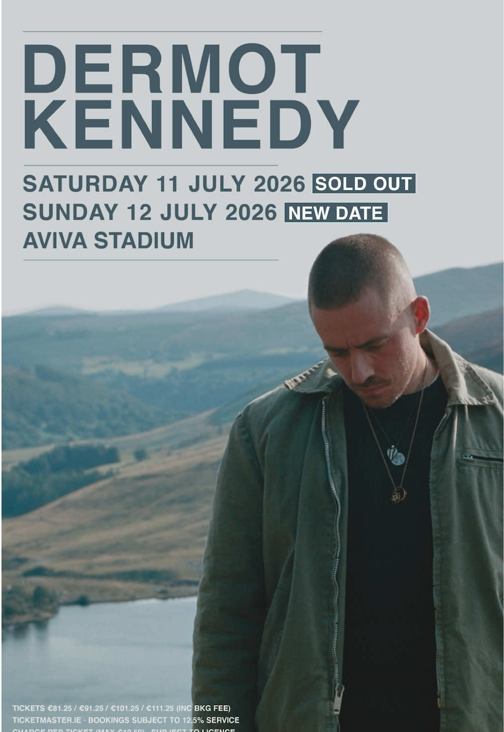 I can’t quite believe I get to say this, but my first show at the Aviva sold out straight away, and a second show is on sale now. You reassure me and lift me up every single time I put these shows on sale. THANK YOU!! See you next summer! ♥️ #dublin #dermotkennedy 