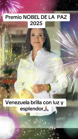 #sonykardashian @María Corina Machado #premionobeldelapaz2025 #foryoupageofficiall #enparatitiktok #venezuelalibre🇻🇪 