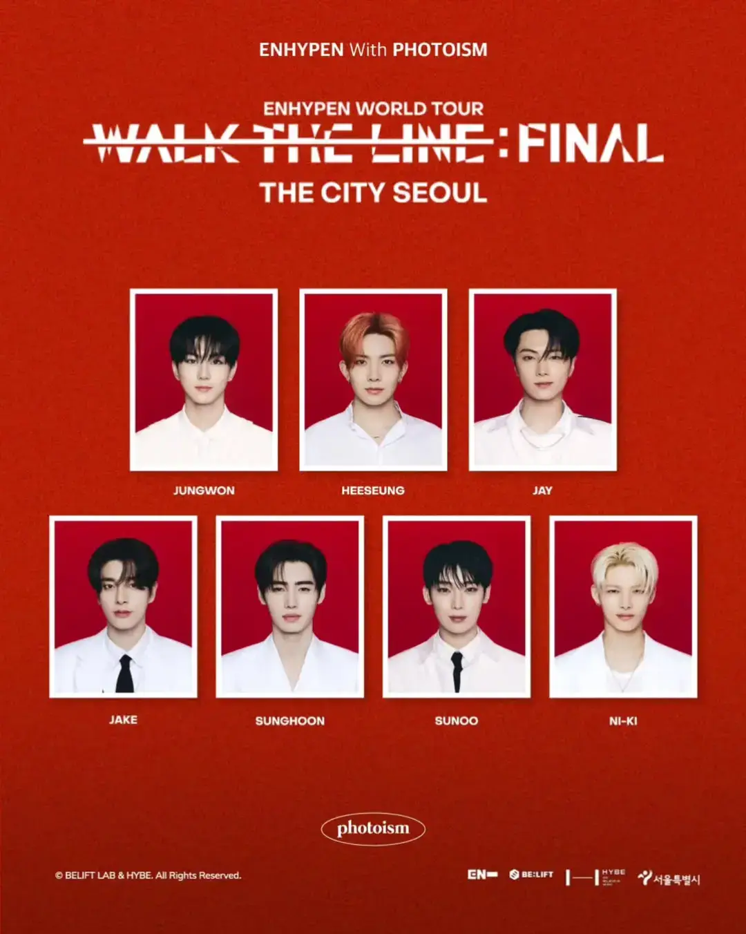 [@photoism.kr INSTAGRAM UPDATE WITH ENHYPEN] PHOTOISM with ENHYPEN THE CITY SEOUL ARTIST FRAME OPEN ! 엔하이픈의 THE CITY SEOUL❤️‍🔥 Aku sudah menunggu. Sejak sebelum kehidupanku sebelumnya, bahkan sebelum itu ⏳ Pada akhirnya, itu berarti mengambil foto dengan semua anggota Bingkai vampir visual mutlak 🧛 Aku ingin bingkai itu, jadi aku berlari 🏃💨 Di PHOTOISM, bersama dengan ENHYPEN Ayo buat beberapa kenangan🖤 ANOTHER NEW FRAME ENHAA FOR PHOTOISM WALK THE LINE FINALE NANTIHHHHH #enhypen #engene 