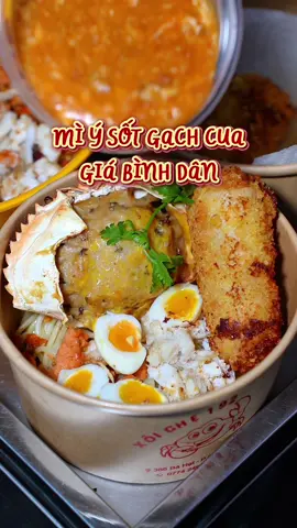 Phát hiện tiệm Mì Ý Sốt Gạch Cua ngon ơi là ngon #MinnCookie #MCV #AnCungTikTok #ReviewAnNgon #LearnOnTikTok 
