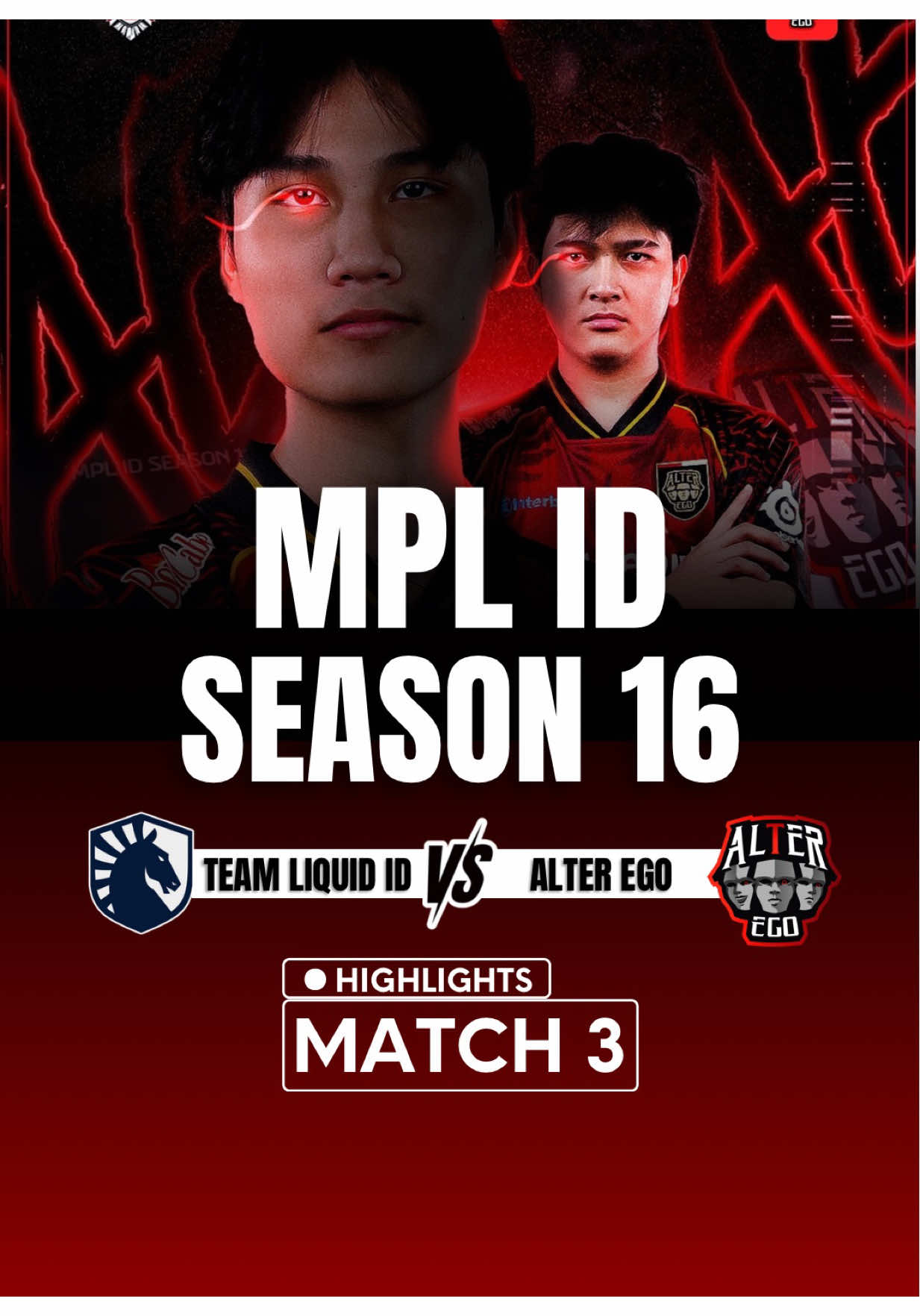 Highlights • MPL ID S16 || ALTER EGO VS TLID - GAME 3 #mplindonesia #alterego #MLBB9TH #mlbb #fyp 