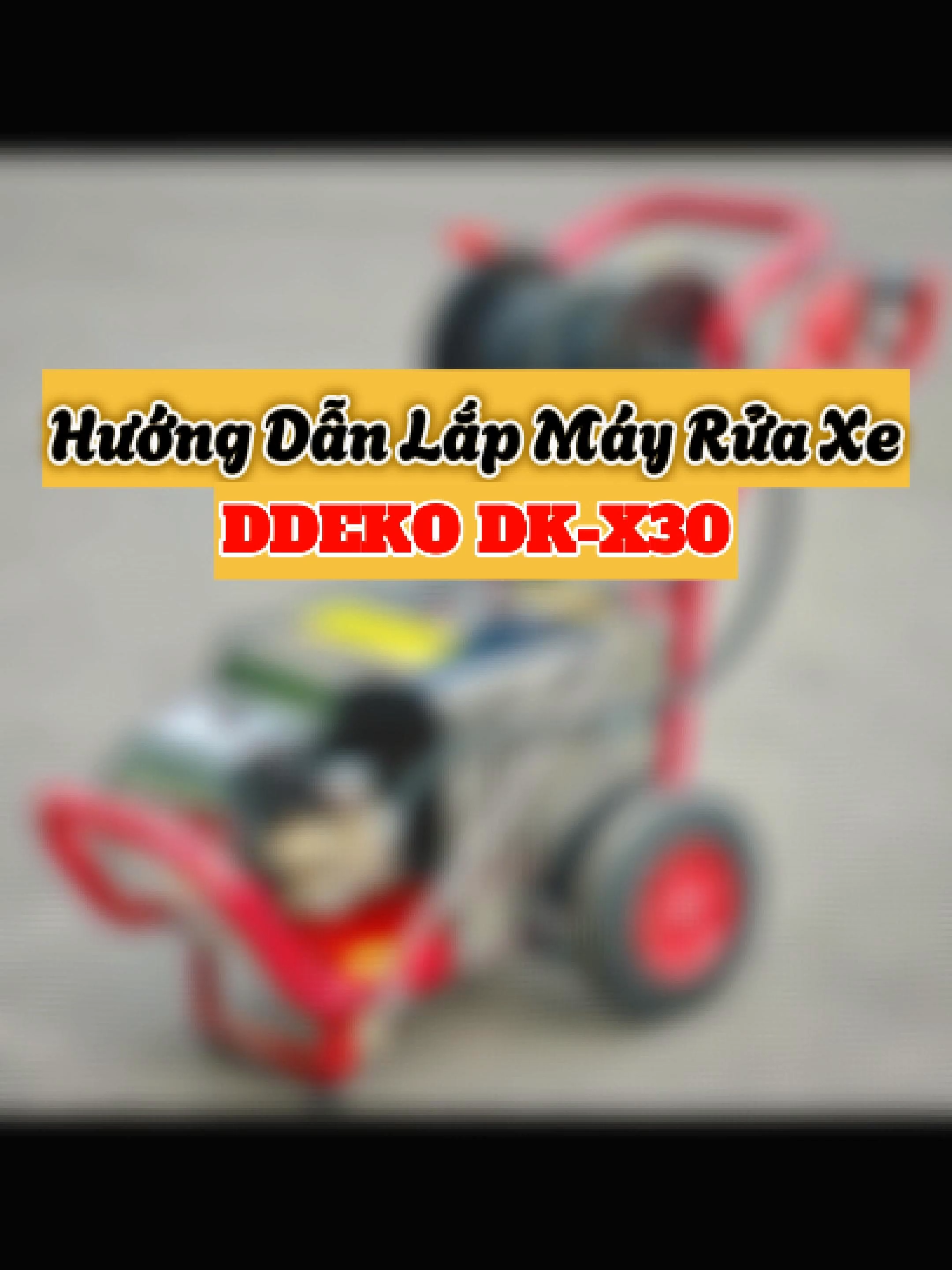 Hướng dẫn lắp máy rửa xe DDEKO DK-X30 #HoaVietE&E #mayruaxecaoap #mayruaxecongnghiep ##mayruaxeoto #trangtrai #ruaxe #aplucnuoc #garaoto #ruaxe3Kw
