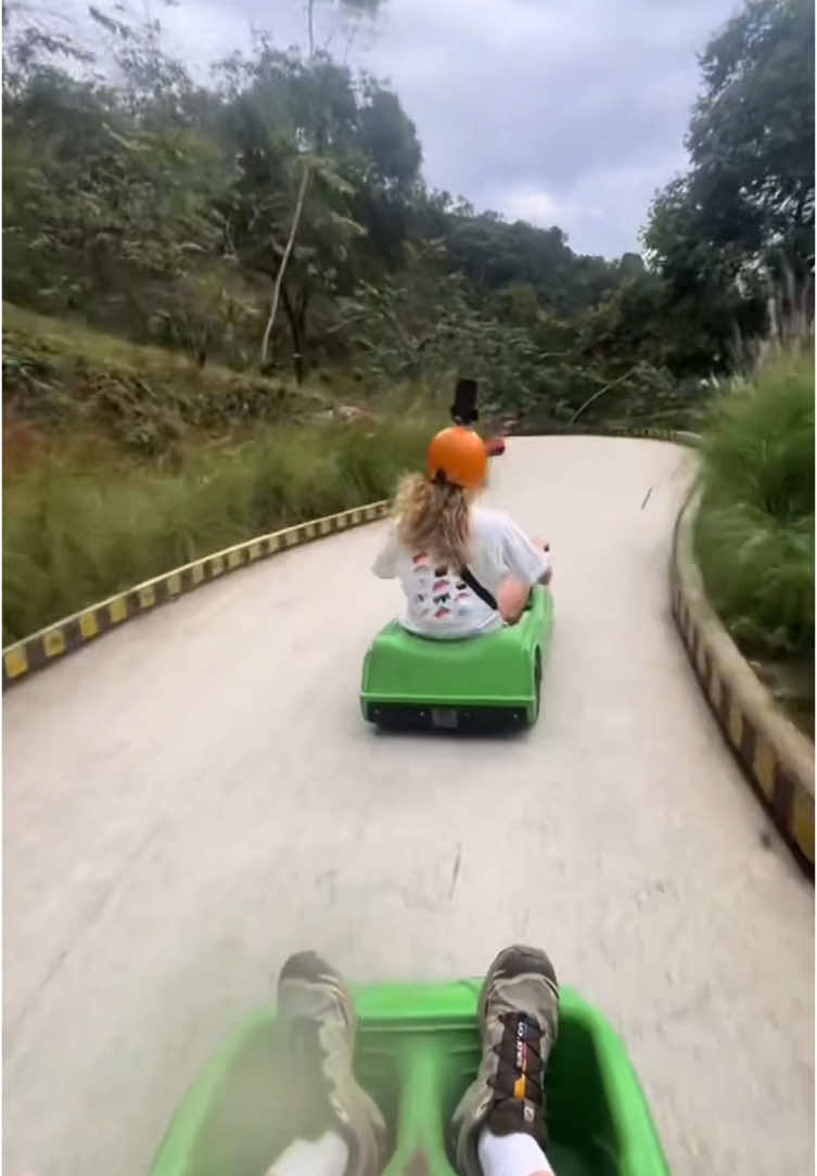 Mario karting Da Lat.#mariokart#overtheedge #luckyboy #dalat #britsabroad #freindlyfire