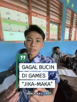 di games jika maka kali ini, awalnya mau dramatis tapi ternyata malah gini… ice breaking ini melatih siswa untuk membuat atau menyusun kalimat #icebreaking #jikamaka #gamesjikamaka#CapCut 
