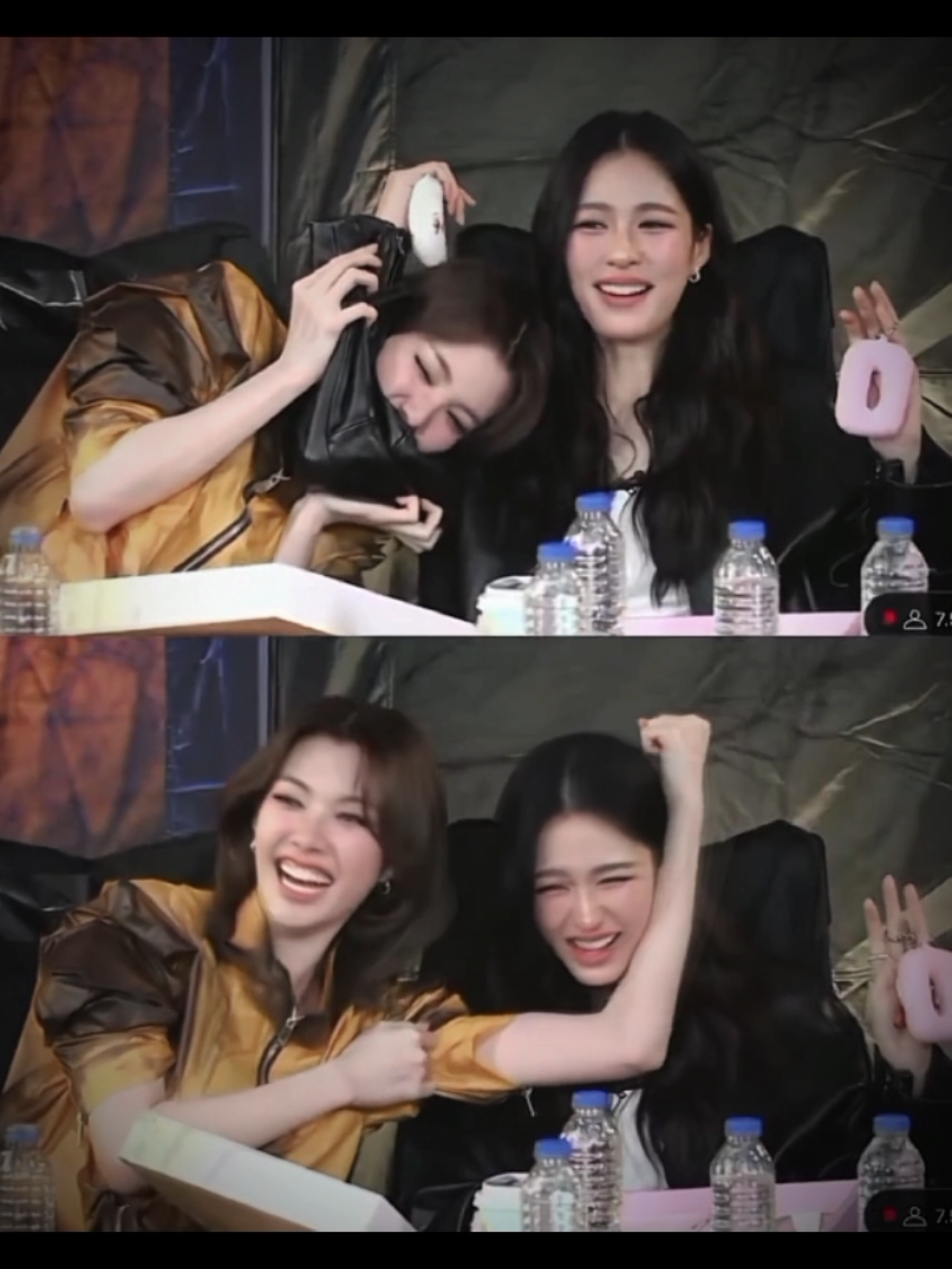 giờ mới biết dính nhau như sam là sao 😂😂😂🍼🌶️🍮#lingorm #ออมกรณ์นภัส #ormkornnaphat #linglingkwong #หลิงหลิงคอง 