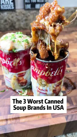 The 3 worst canned soup brands in usa #cannedsoup #us #foryoupage #fyp #inusa #tiktok