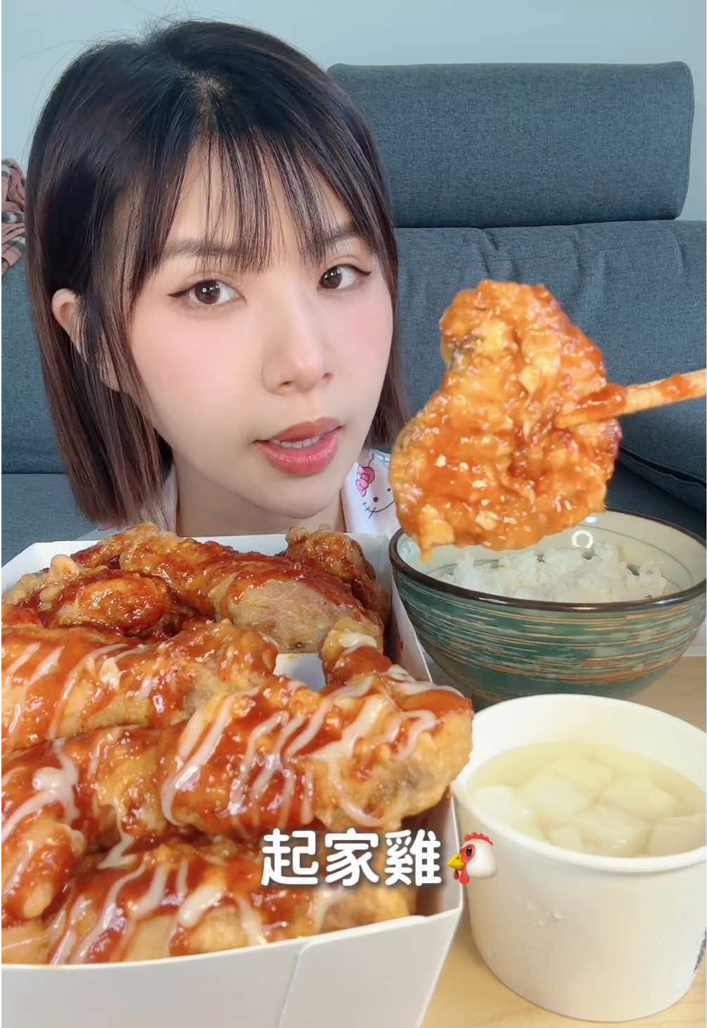 這炸雞一口下去整個幸福爆表，誰還管減肥啊！ #美食#吃播#asmr #asmrsounds #沉浸式  