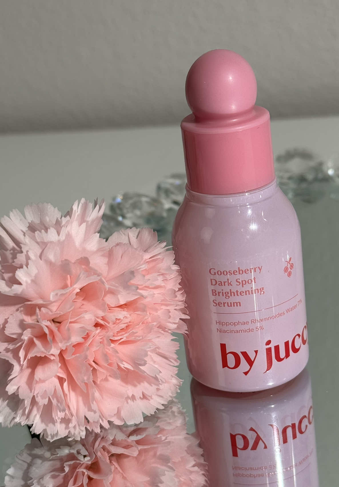 @by juccy  Gooseberry Dark Spot Brightening Serum and Gooseberry Dark Circle Brightening Eye Cream are amazing combo for brightening skin 💖💖💖 #byjuccy #gooseberry #glassskin #glowskin #kbeauty