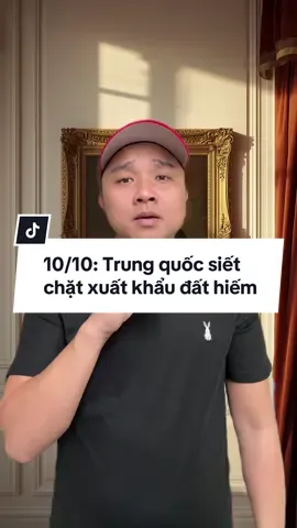 10/10: Trung quốc siết chặt xuất khẩu đất hiếm #tintuc #trungquoc #dathiem 