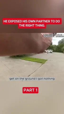 He Exposed His Own Partner to Do the Right Thing.#cops #bodycam #police #copsoftiktok 