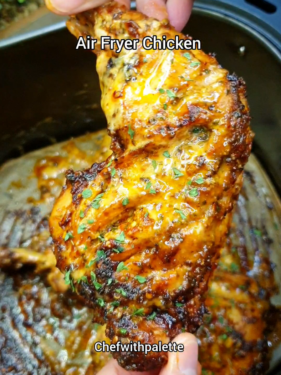 air fryer chicken #airfryer  #chicken  #homemade  #fyp  #Recipe 