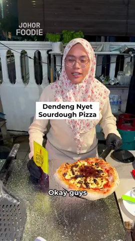 Dengdeng Nyet Sourdough Pizza 📍 Kopistry, Bandar Baru Uda #johorfoodie #MakanLokal #Foodie #MYFoodie 