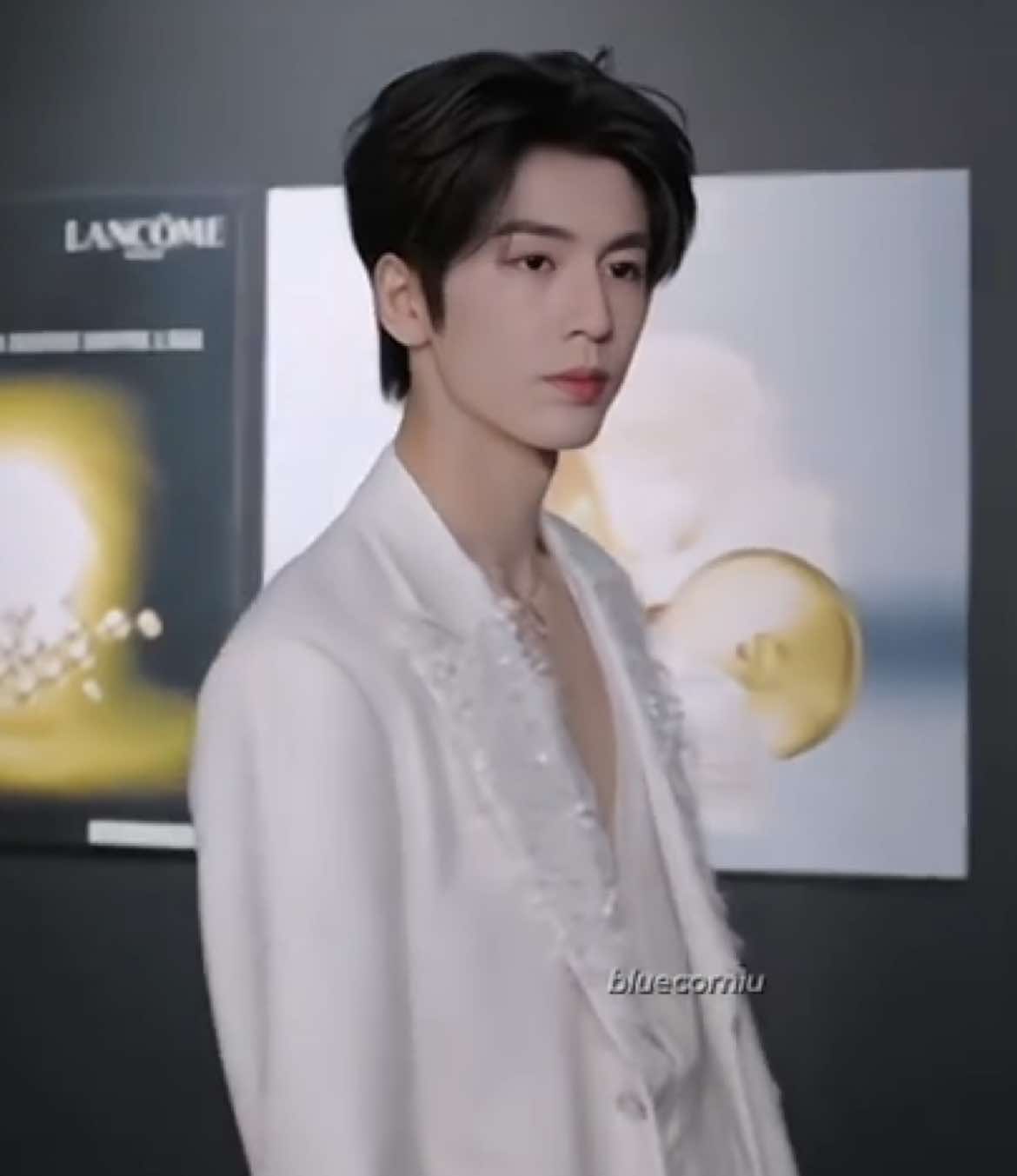 White Prince🫠🫠🫠 Brand Ambassador Zhang Linghe at Lancome 90th Anniversary in Shanghai today #zhanglinghe #lancome #chineseactor 