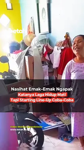 Coach Patrick layak mendengar nasihat emak-emak dari bumi Penginyongan. Laga krusial, hidup mati, jangan berani-berani coba-coba. === Terus dukung @hidupbetah untuk berkembang. Share dan follow @hidupbetah agar tidak ketinggalan update yang disajikan. === #betah #fyp #ngapak #worldcup #timnasindonesia 