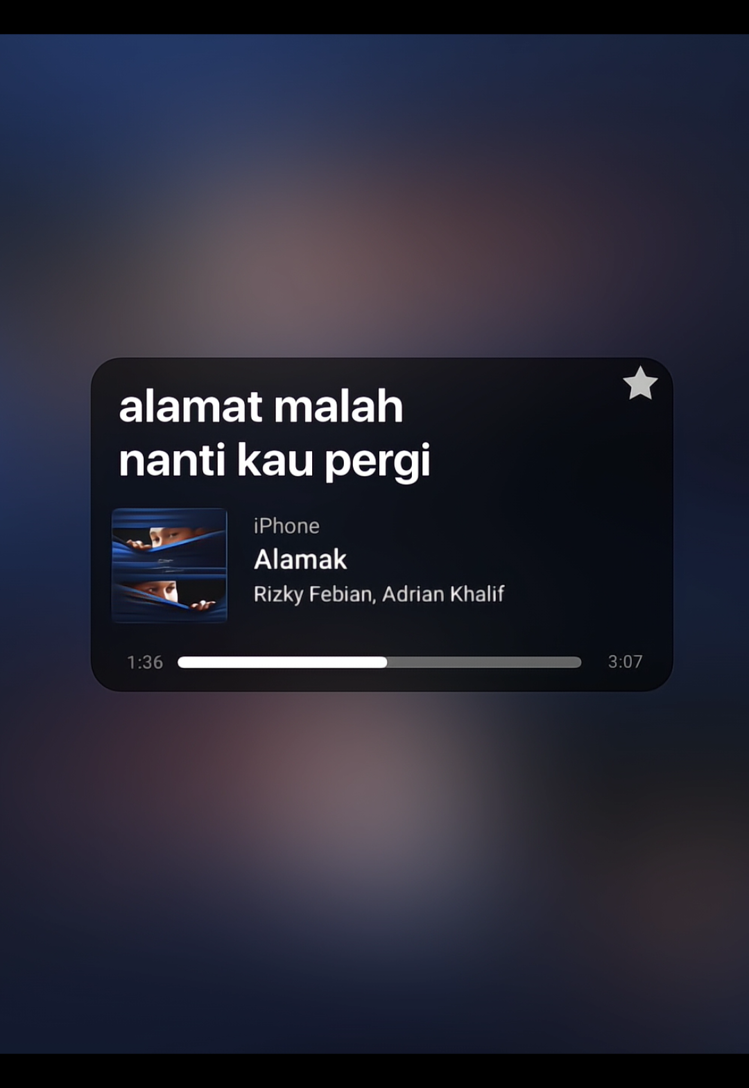 #song #lyrics #alamak #rizkyfebian #adriankhalif  fullnya cek SC: Dicky Syiril