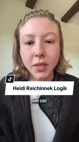 Heidi Reichinnek Logik #umverteilung #logikfehler #mankennts 