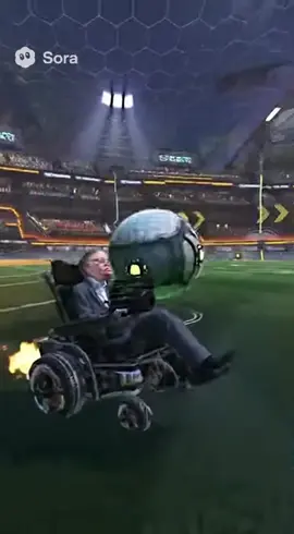 Buena salvada!! #rocketleague #stephenhawking #sora #ai #ia 