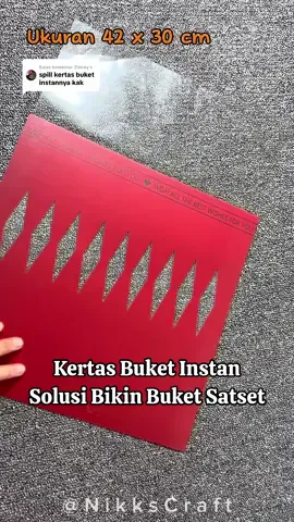 Membalas @Zidney's  Cuss langsung di CO ya kak..🥰🥰 #kertasbuketinstan #kertasbuketmika #kertasbuketterbaru  #kertasbuketpraktis #bukethariguru 
