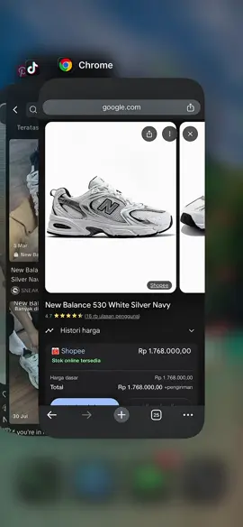 di liat, di like, di foto deh🤩 #807garage #nb530 #newbalance 