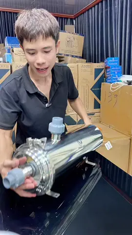 Lọc tổng đầu nguồn 5000L/h xử lý nước đầu nguồn, nước giếng khoan, nước nhiễm phèn, loại bỏ vi sinh vật, tạp chất cỡ nhỏ > 0,01micron #loctongsinhhoat  #loctongdaunguon  #xuhuong  #viral  #locnuocbachkhoa 