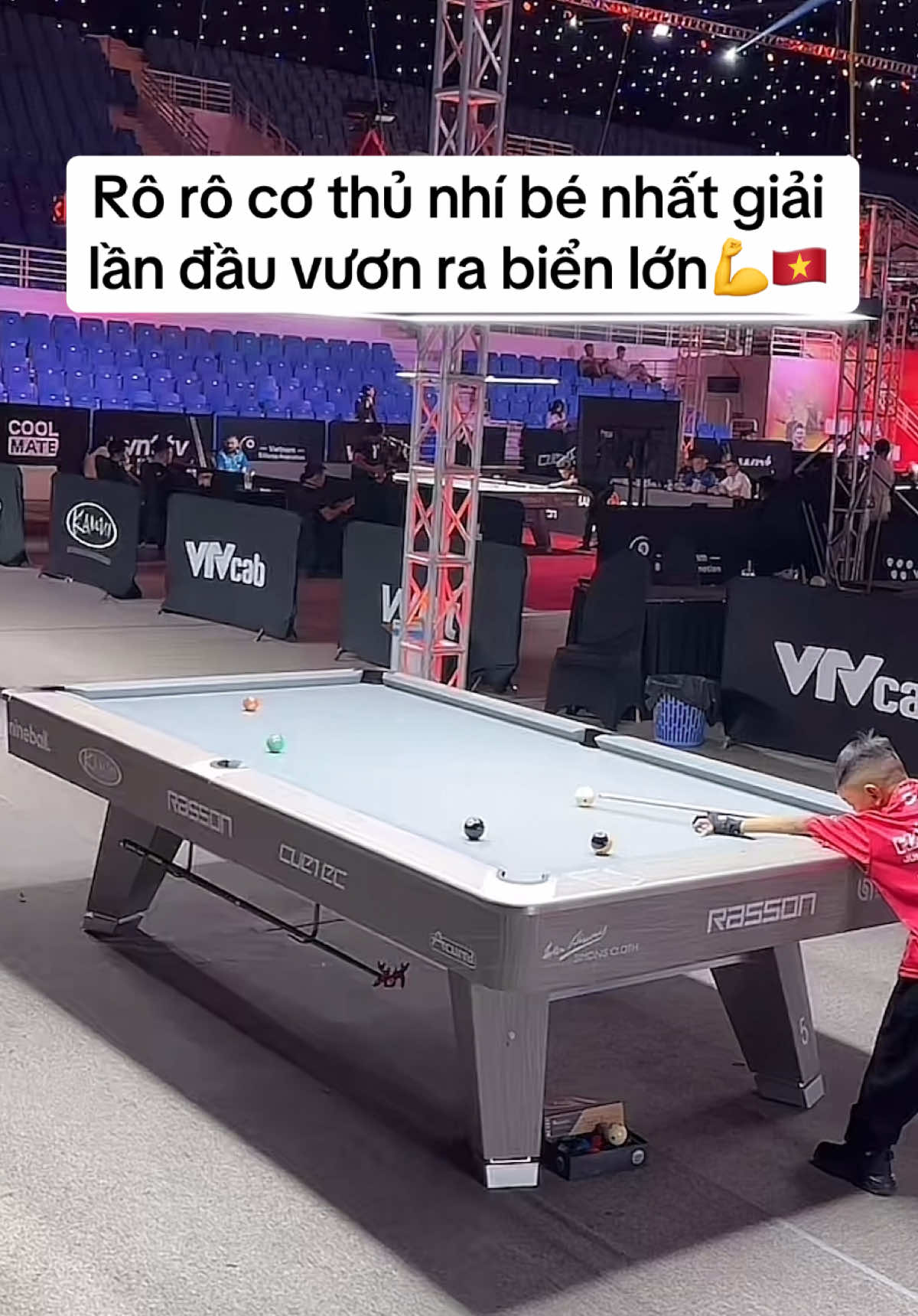 Cùng cổ vũ Rô Rô nhé cả nhà🥰🥰 #xuhuong #hanoijunioropen2025 #roro #hairobilliard 