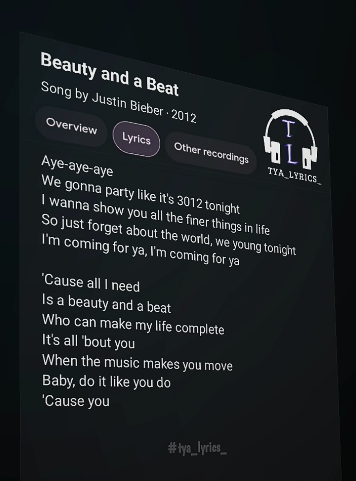 this song 🙌🎧🎶  . . . #lyrics #music #fyp #foryoupage #tya_lyrics_ 