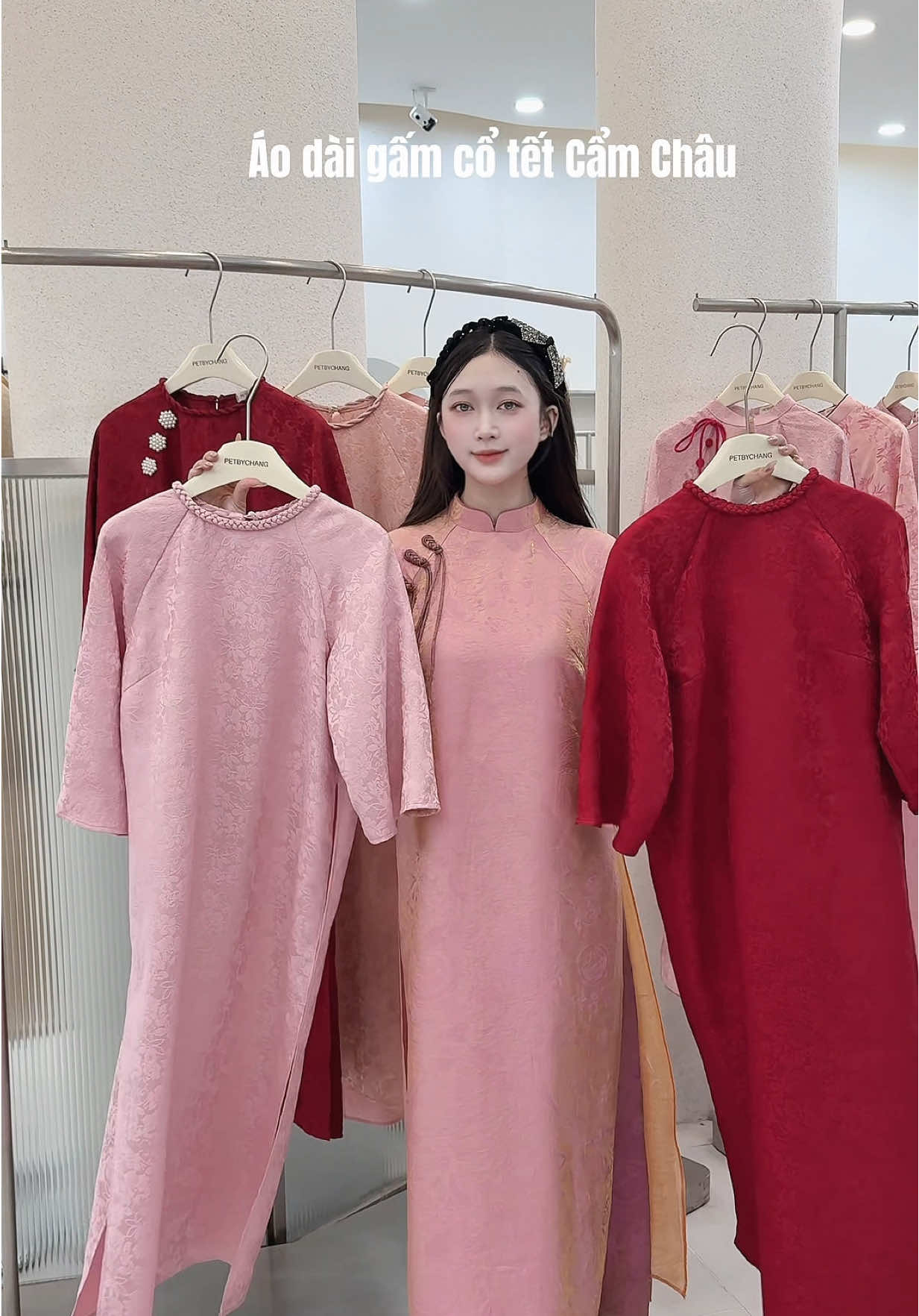 Sắm áo dài ghé Petbychang nàng nhé #aodai #aodaicachtan #fyp #viralvideo #aodaitet 