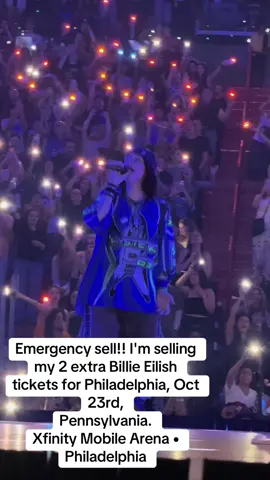 #billieeilish #wellsfargocenter #philadelphia #pennsylnania #billieeilishtickets @BILLIE EILISH 