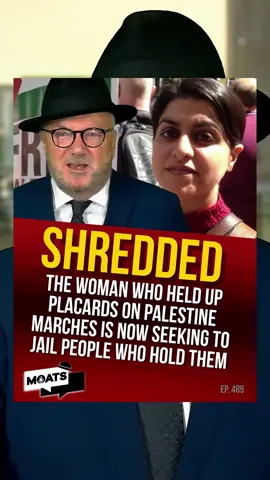 SHREDDED The woman who held up placards on Palestine marches is now seeking to jail people who hold them Who is Shabana Mahmood, I hear you say? She's the here today, gone tomorrow Home Secretary, but here long enough to shred our ancient liberties Follow #MOATS 489 #ShabanaMahmood #HomeSecretary #MagnaCarta