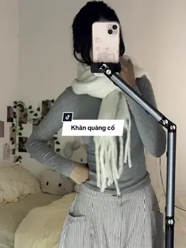 Khăn quảng cổ sọc#khan #khanquangco 