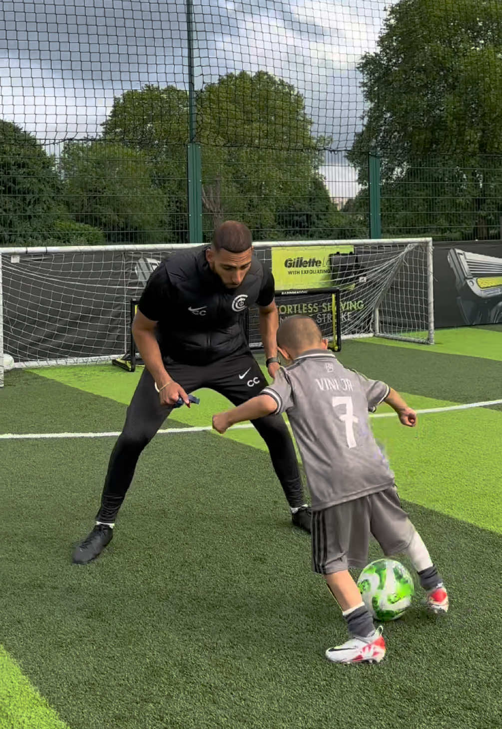U5s in full swing 🏌️ #football #youthfootball #skills #footballtraining #footballskills 