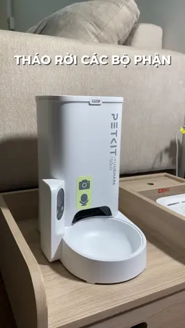 Trả lời @haoho2502 mình gửi video vệ sinh máy ăn petkit 1 ngăn nha shop #helipet #petkit #mayanpetkit 