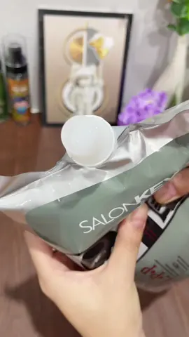 Tóc khô xơ chẻ ngọn cần phục hồi thì 1 túi to 860ml này 49k mấy chị dùng siêu tiết kiệm luôn #kemutoc #kemutocsieumuot #kemutocsalonkey #salonkey #thanhhoai22003 #xuhuong 