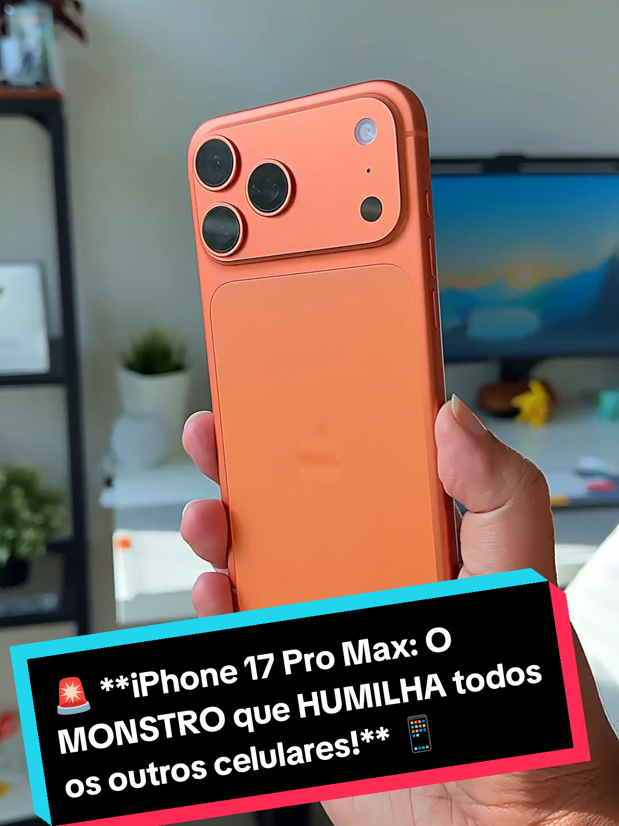 🚨 iPhone 17 Pro Max: O MONSTRO que HUMILHA todos os outros celulares! 📱🔥 #iphone #iphone17 #iphone17promax #foryou 