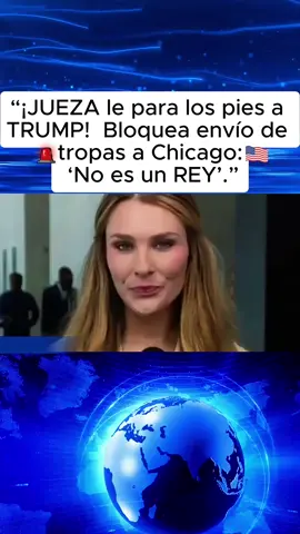 “¡JUEZA le para los pies a TRUMP!  Bloquea envío de tropas a Chicago: ‘No es un REY’.”#Delitos#Condena#Trump#Crockett

