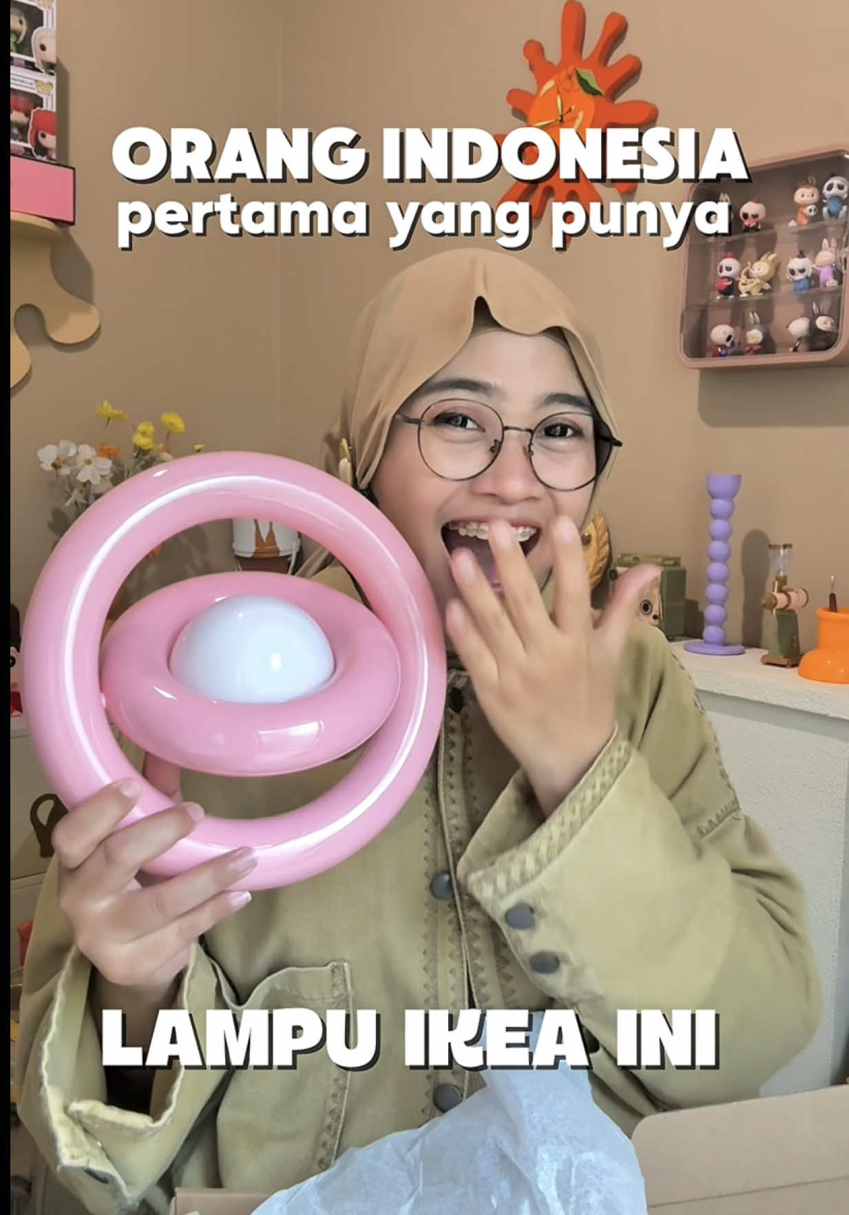 Orang Indonesia pertama yang punya LAMPU AESTHETIC INI?!!!! 😭🫵✨