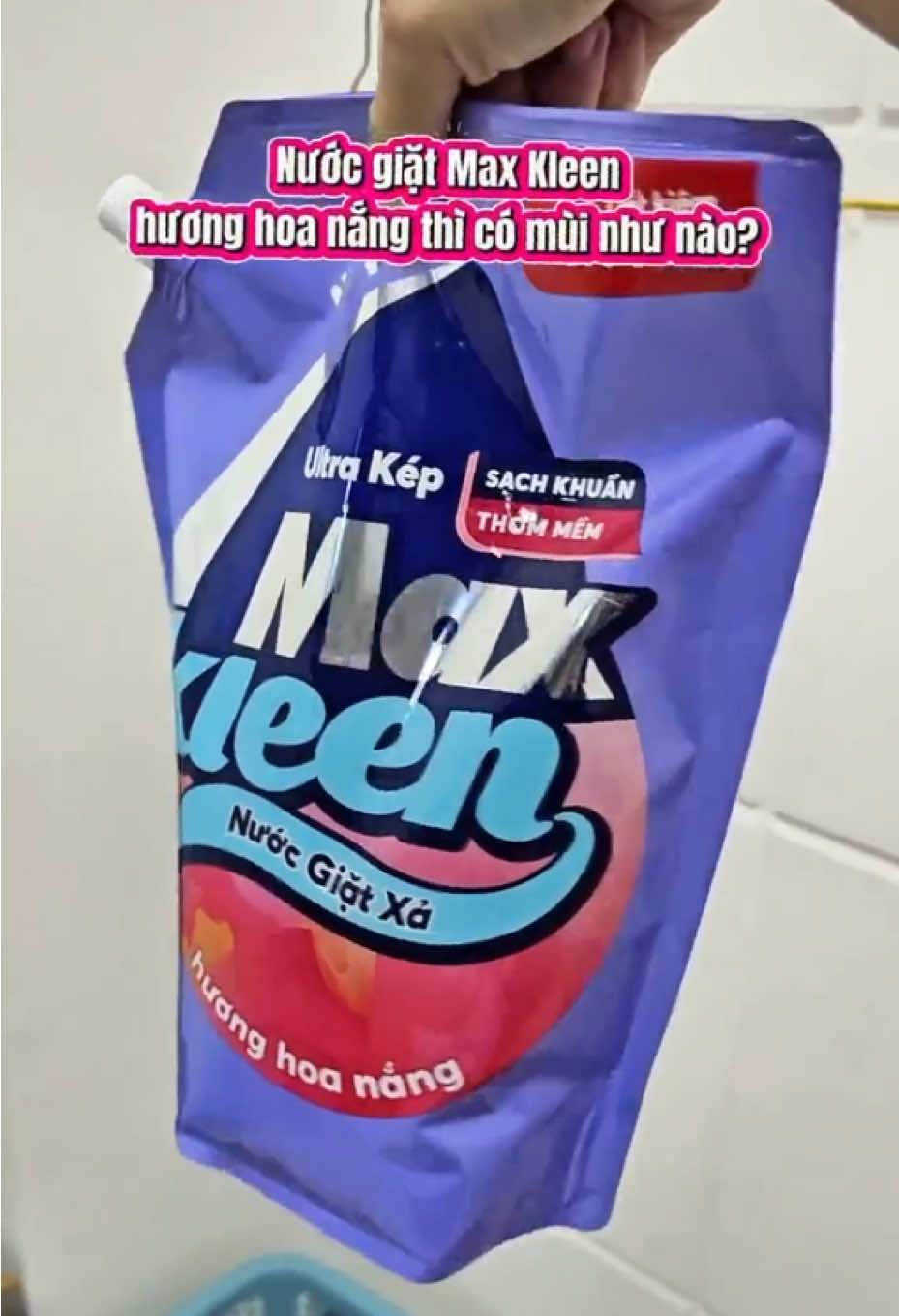 Hương hoa nắng của nước giặt Max Kleen là mùi gì? #maxkleenvietnam #nướcgiặt #huongnoitro48 #nướcgiặtmaxkleen #hươnghoanắng 