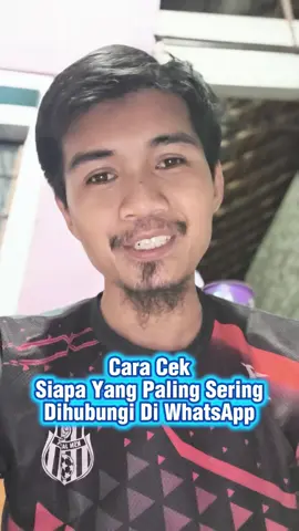 cara cek siapa yang paling sering dihubungi di WhatsApp #fyp #whatsapp #cek #sering #tutorial 